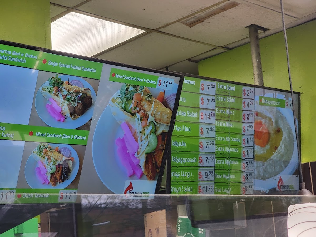 Ibrahim Halal B.B.Q. Shawarma Menu - Image 4