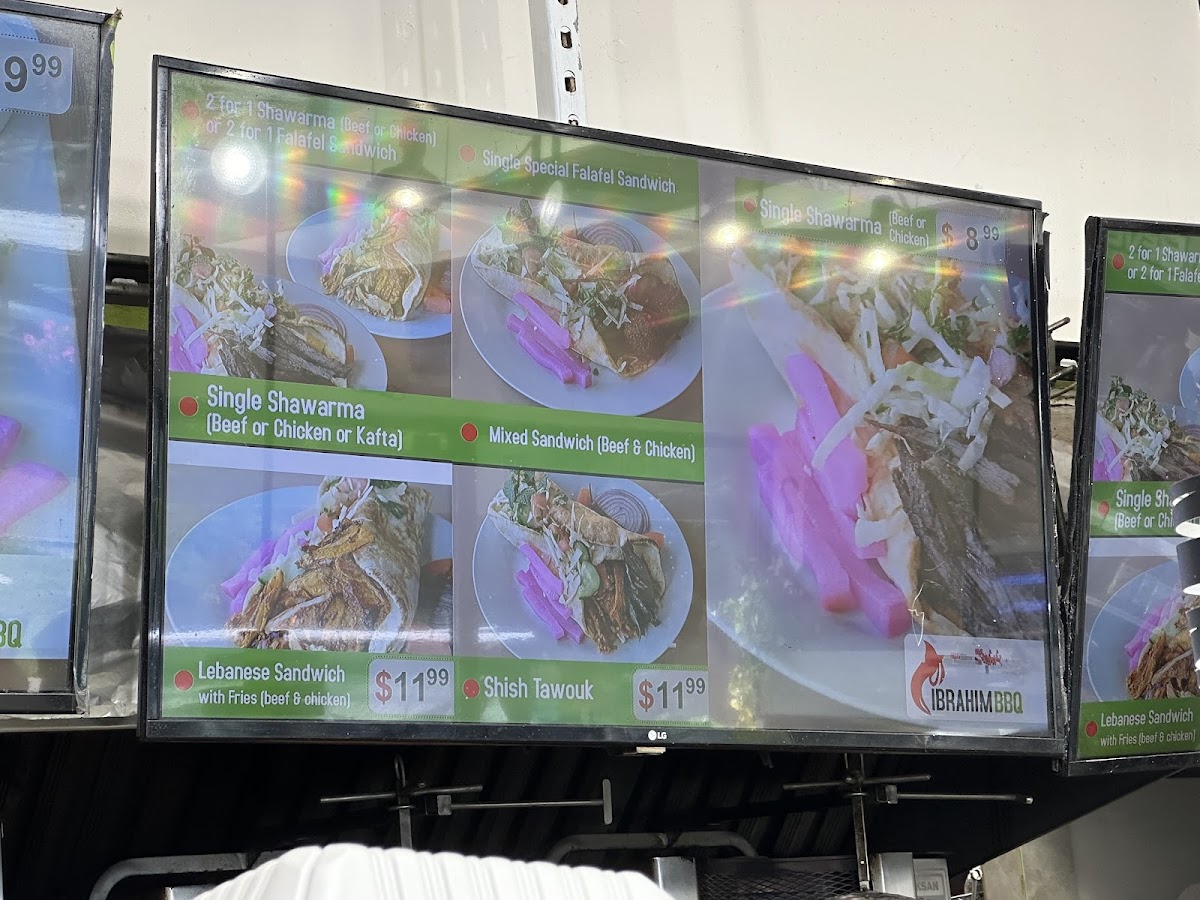 Ibrahim Halal B.B.Q. Shawarma Menu - Image 6